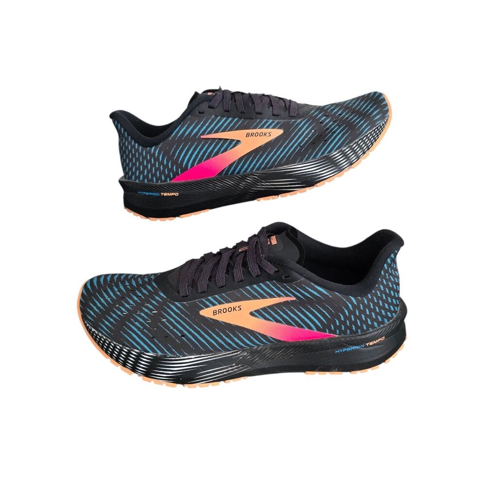 Brooks Hyperion Tempo Womens Size 7B Running Shoes Blue Phantom Cosmo READ